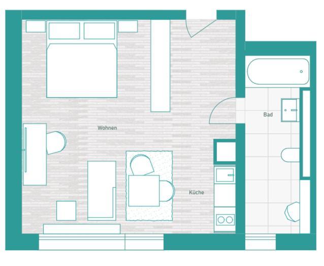 Livingroom Mathildenhoehe Darmstadt Zewnętrze zdjęcie