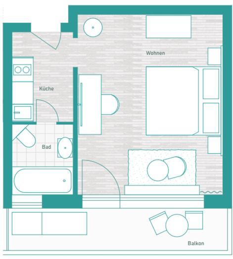 Livingroom Mathildenhoehe Darmstadt Zewnętrze zdjęcie