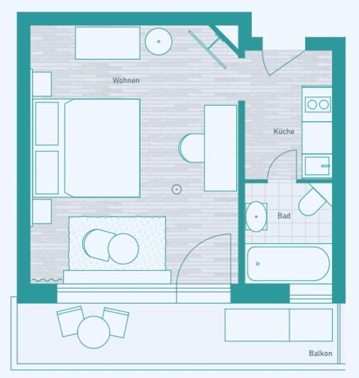 Livingroom Mathildenhoehe Darmstadt Zewnętrze zdjęcie